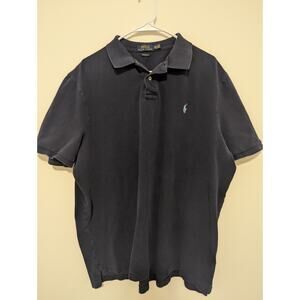 Polo Ralph Lauren Men’s Polo Shirt Classic Fit Navy Blue – Size XXL
